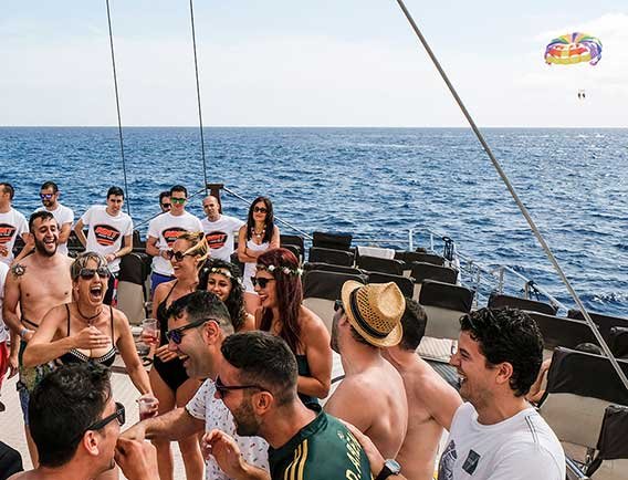 party catamaran gran canaria